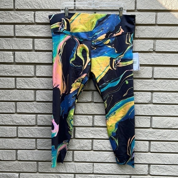 Nike One Luxe 7/8 Leggings 2X - Picture 4 of 11